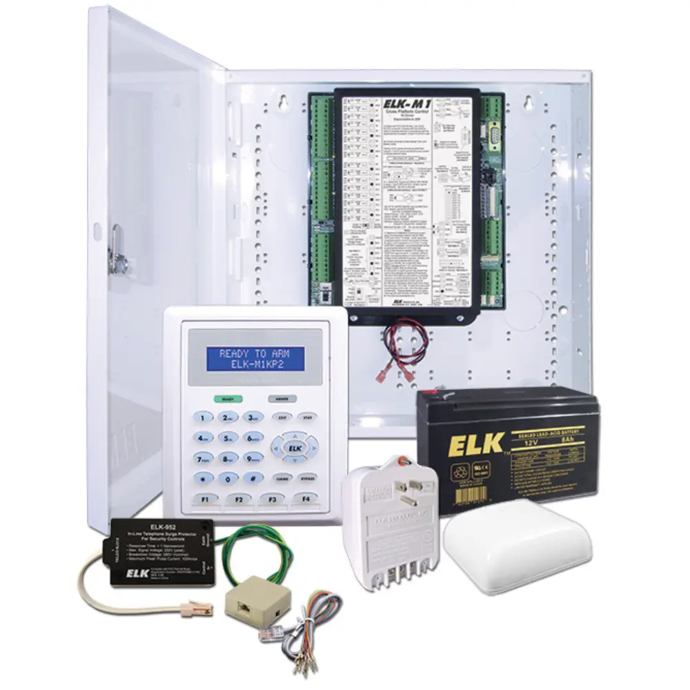 ELKM1GSYS4S – M1 Gold Security & Automation System Kit
