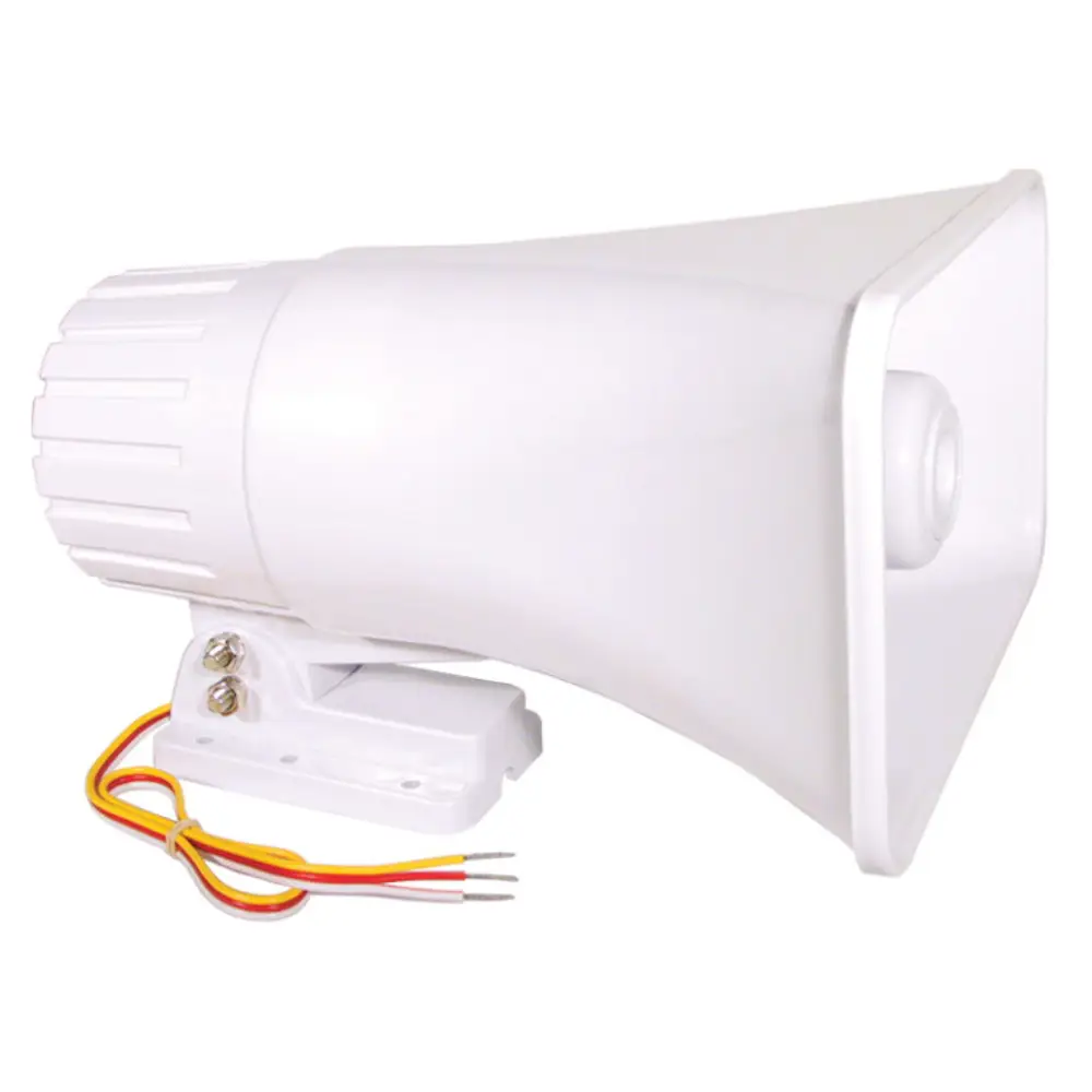 ELKSS30 – Dual-Tone Exterior Siren (Self-Contained, 30W) - SecureGates Inc. | St.Lucia's Security, Safety & Networking Experts ELKSS30 – Dual-Tone Exterior Siren (Self-Contained, 30W)