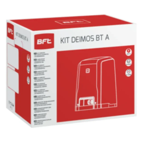 DEIMOS BT KIT A600 FRA – 24V Sliding Gate Automation Kit for Gates up to 600kg with D-Track securegatesinc