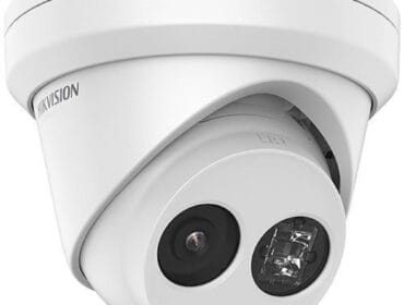Hikvision DS-2CD2383G2-IU – 8MP AcuSense Turret IP Camera with Built-In Microphone & 2.8mm Fixed Lens