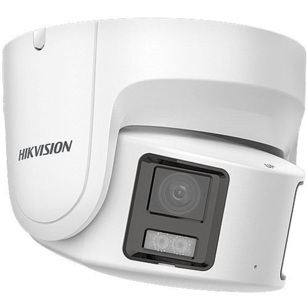 DS-2CD2387G2P-LSUSL 8MP ColorVu Panoramic Cam | Audio Strobe System