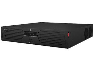 Hikvision DS-9664NI-M8 – 64-Channel 8K NVR with 16TB HDD, 400 Mbps Bandwidth, RAID Support, and Dual HDMI/VGA Outputs