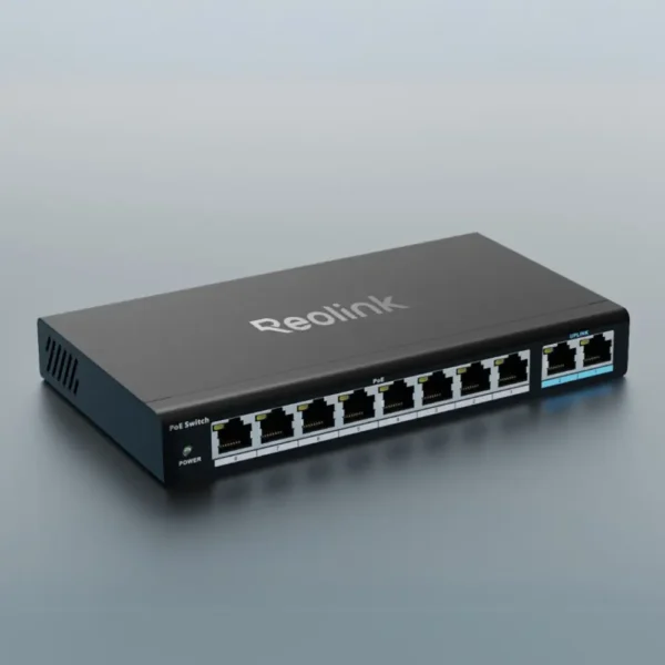 RLA-PS1 – 10-Port PoE Network Switch with 120W Power Budget