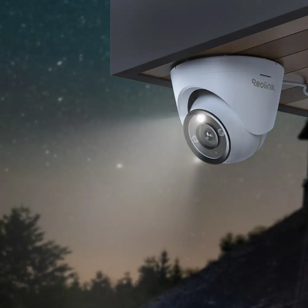 RLC-1224A – 12MP UHD PoE IP Security Camera with Color Night Vision