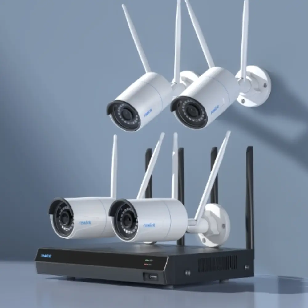 RLK12-500WB4 – Smart 5MP 2K+ Wi-Fi Surveillance System with 24/7 Recording