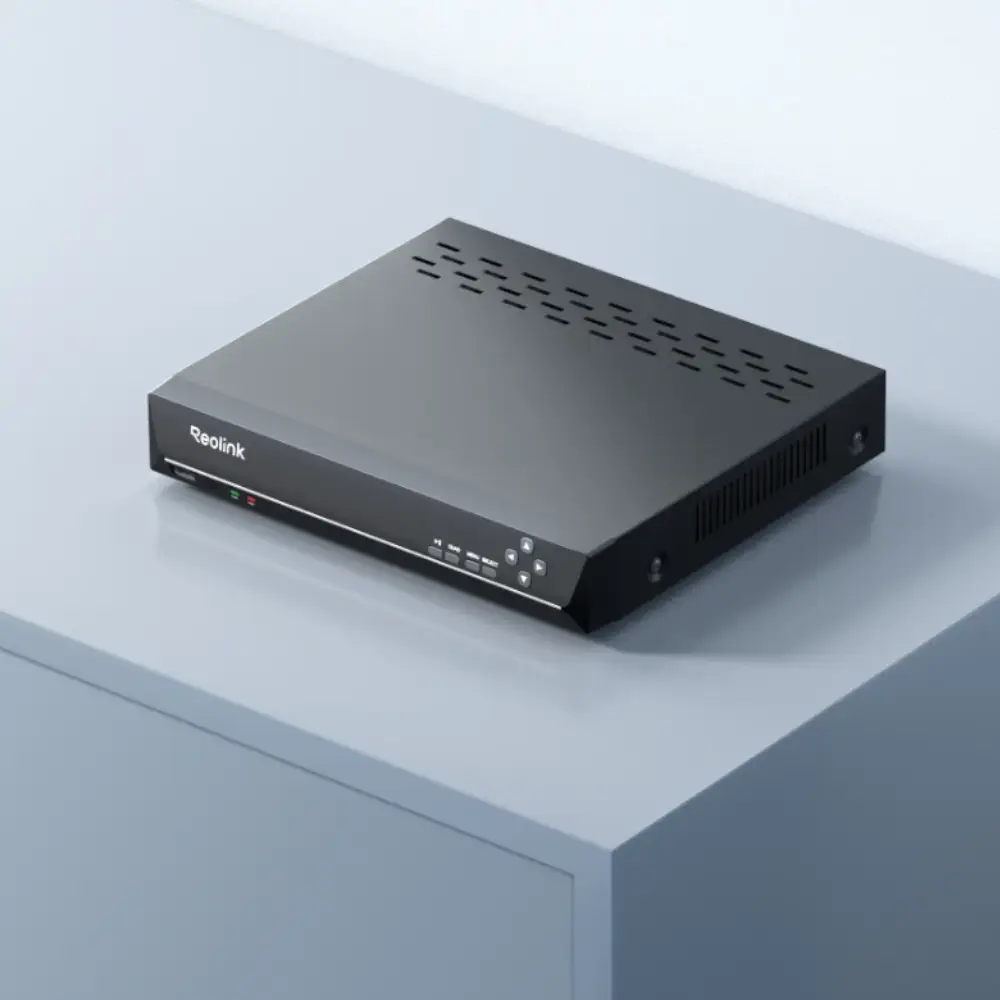 RLN8-410 – 12-Channel* PoE NVR for 24/7 Continuous Recording with 4K UHD Support