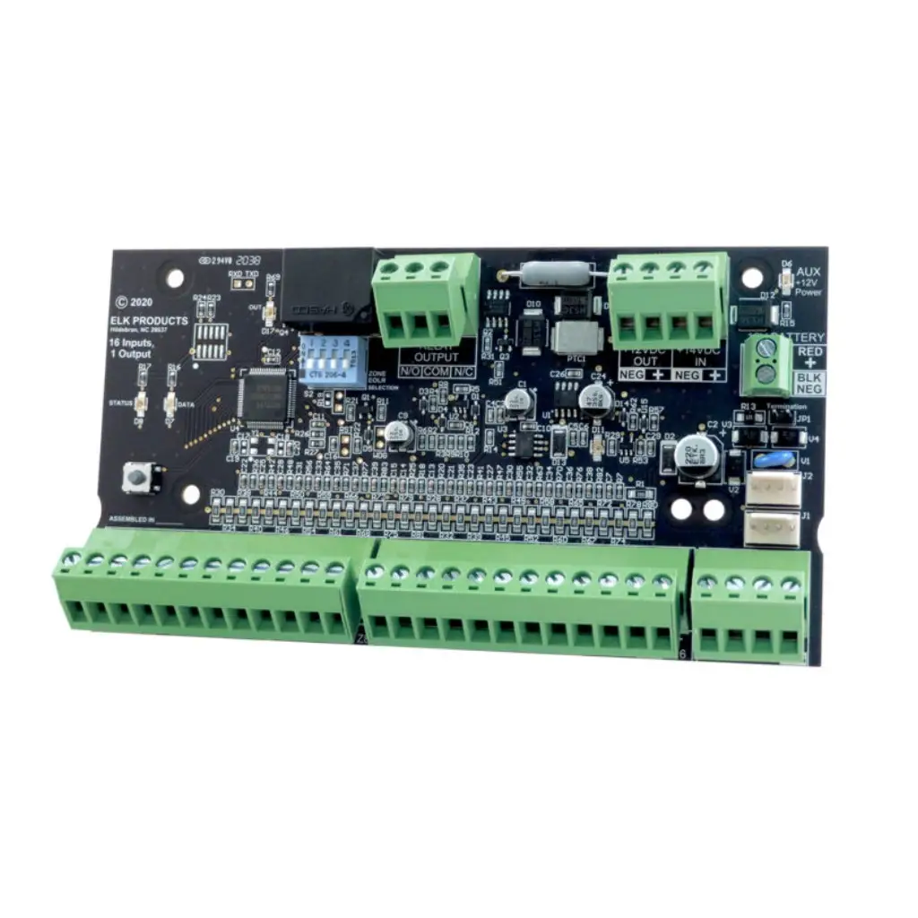 secure-gates-inc-Alarm-Engine-16-Zone-Input-Expander-ELK-AEXIN