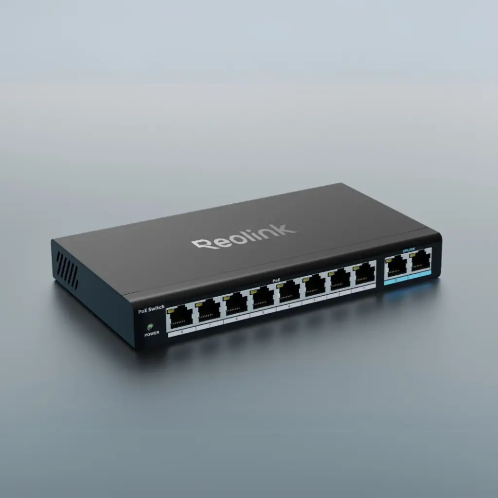 secure-gates-inc-RLA-PS1-10-Port-PoE-Switch-with-120W-PoE-Power-Budget