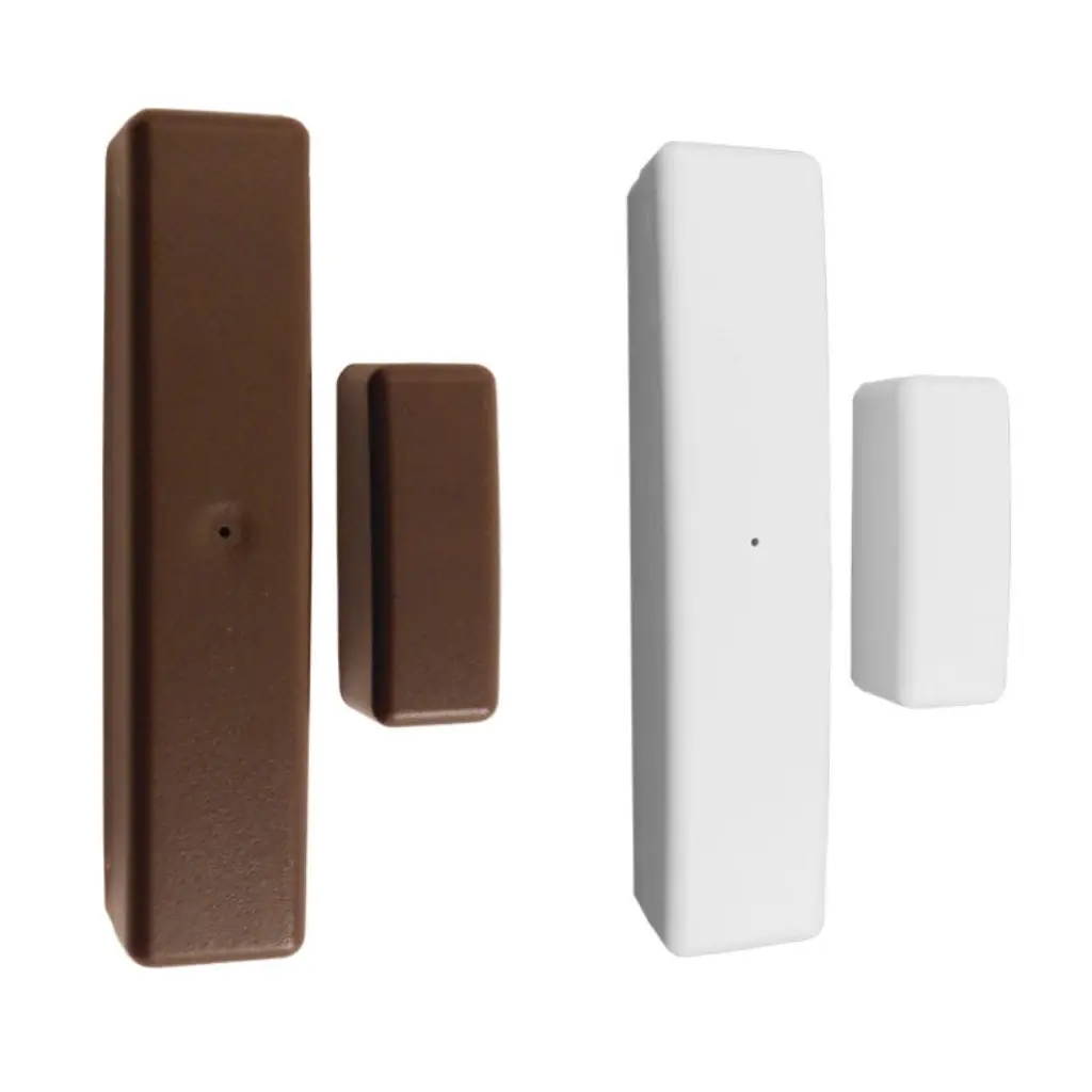 secure-gates-inc-Slim-Line-Door-Window-Sensor-&ndash;-Two-Way-Wireless-ELK-6020-White-ELK-6020BR-Brown