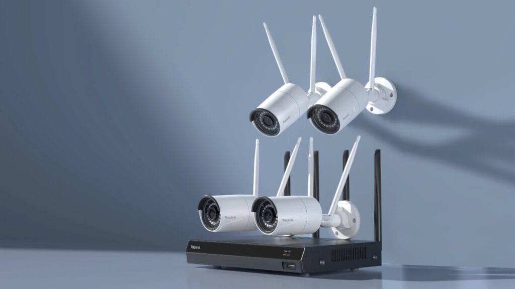 Smart 2K+ 5MP Wi-Fi Surveillance System with 247 Recording securegatesinc