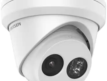 Hikvision DS-2CD2383G2-IU – 8MP AcuSense Turret IP Camera with Built-In Microphone & 2.8mm Fixed Lens