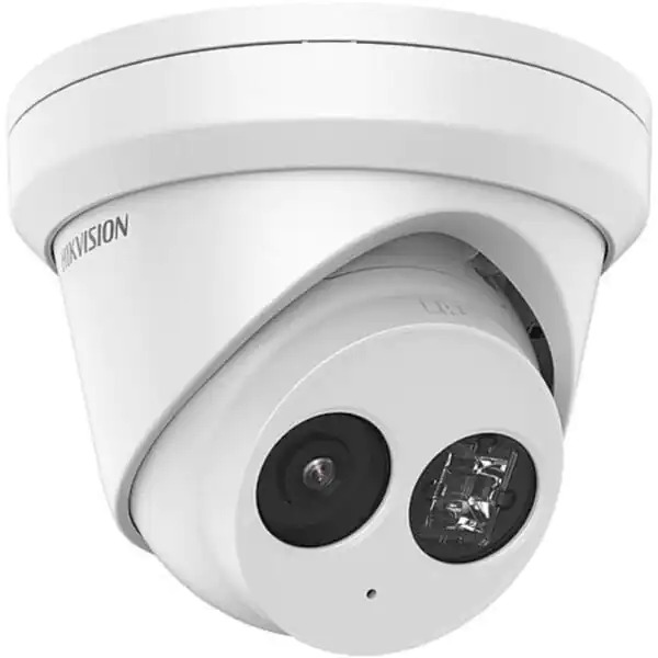Hikvision DS-2CD2383G2-IU – 8MP AcuSense Turret IP Camera with Built-In Microphone & 2.8mm Fixed Lens