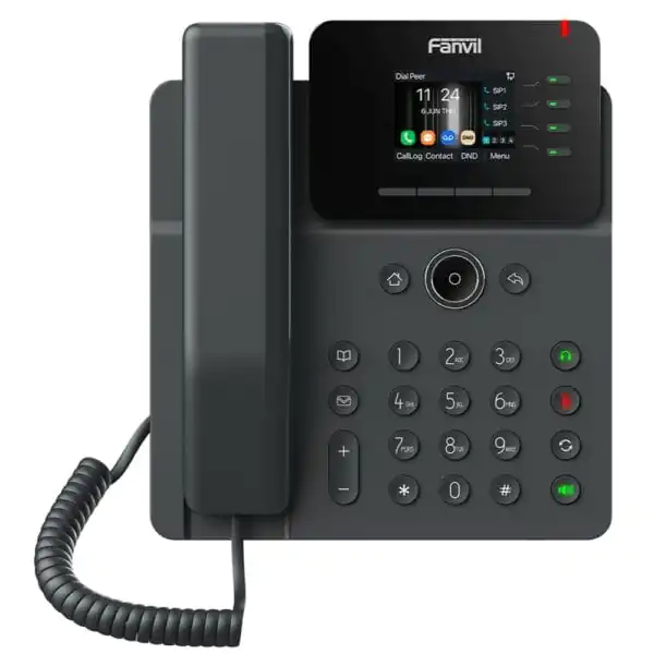 Fanvil V61G Prime Business Phone 4Line SIP HD Audio 6Way Conference PoE