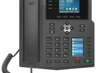 Fanvil X4U Enterprise IP Phone Dual-Color LCD 12 SIP Lines PoE HD Audio DSS Keys
