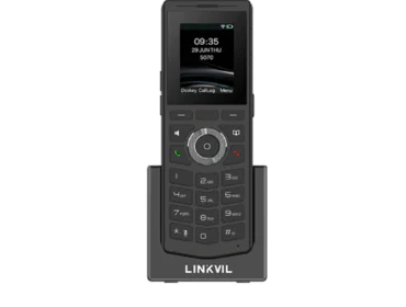 LINKVIL W610W Portable WiFi IP Phone Dual-Band 80211ac Bluetooth 50 16 DSS Keys PTT