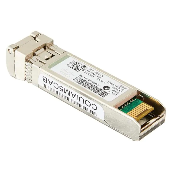 Cisco 10GBASE-LR SFP+ Module – Single-Mode LC, 10 Gb/s (Brand New)