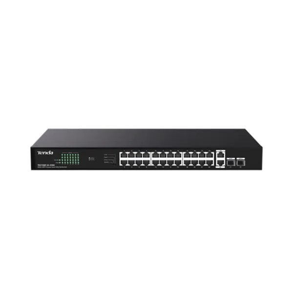 Tenda Unmanaged PoE Switch 24 Port 410W