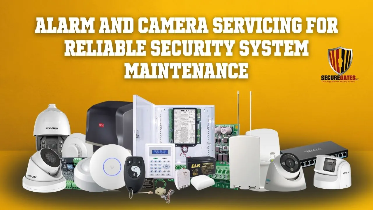 Alarm and Camera Servicing for Reliable Security System Maintenance